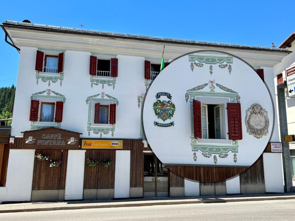 Hotel Palazzo Cervesato: Camera Regina Margherita Santo Stefano Di Cadore Esterno foto