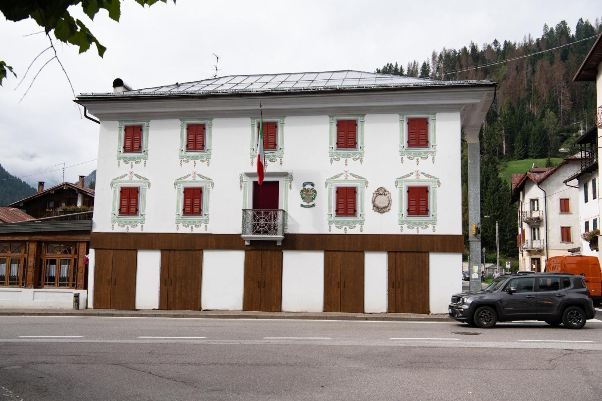 Hotel Palazzo Cervesato: Camera Regina Margherita Santo Stefano Di Cadore Esterno foto