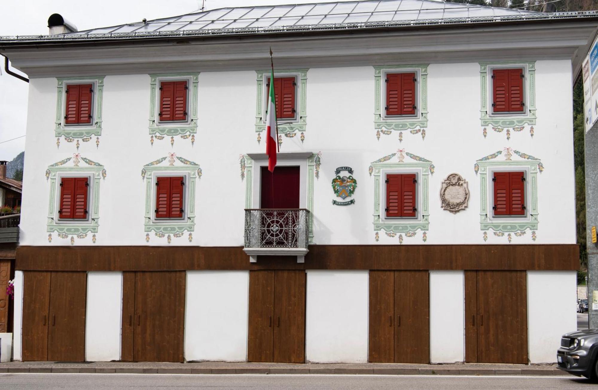 Hotel Palazzo Cervesato: Camera Regina Margherita Santo Stefano Di Cadore Esterno foto